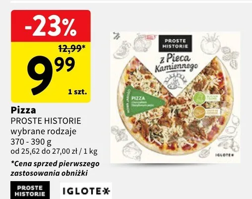Pizza Proste Historie wybrane rodzaje promocja w Intermarche