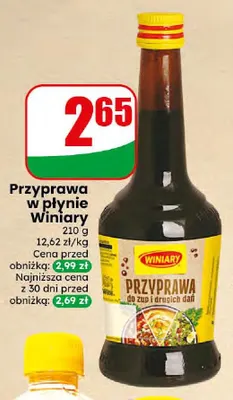 Przyprawa w płynie Winiary promocja w Dino