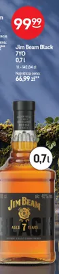 Whisky Jim Beam Black 7YO promocja w Żabka