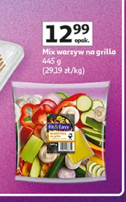Mix warzyw na grilla Fit&Easy promocja w Auchan
