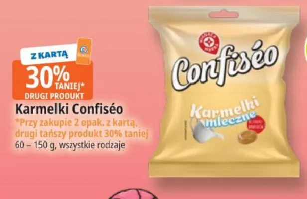 Karmelki Confiséo promocja w Leclerc