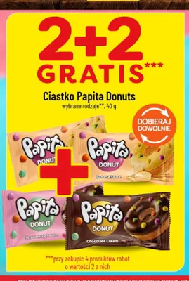 Ciastko Papita Donuts promocja w POLOmarket