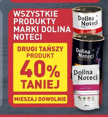 Karma dla psa Dolina Noteci Premium promocja w Aldi