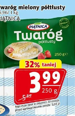 Twaróg półtłusty promocja w Prim Market
