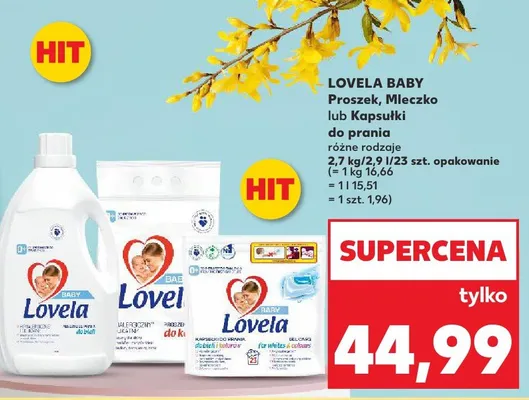 Mleczko do prania różne rodzaje promocja w Kaufland