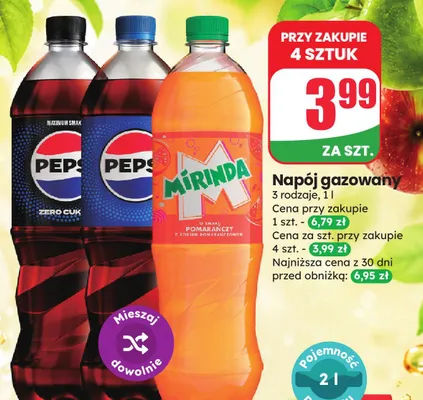 Napój Pepsi promocja w Dino