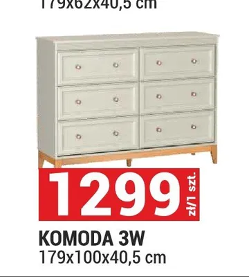 Komoda Windsor 3W promocja w Merkury Market