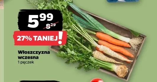 Włoszczyzna wczesna promocja w Netto