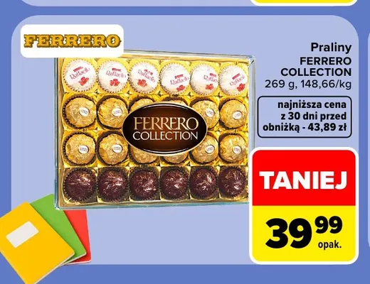 Praliny Ferrero Collection promocja w Carrefour Market