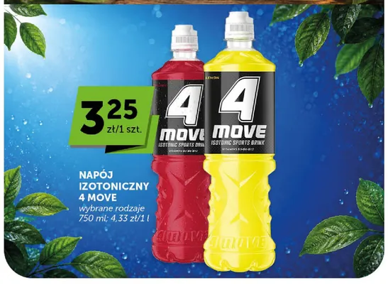 Napój izotoniczny 4 Move promocja w Groszek