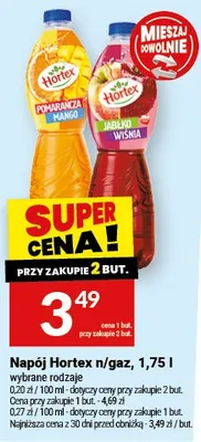 Napój Hortex n/gaz promocja w Twój Market