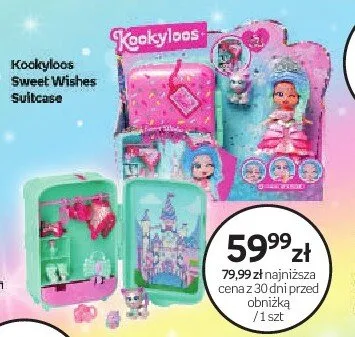 Zabawka Kookyloos Sweet Wishes Suitcase promocja w Empik