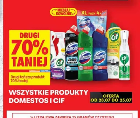 Spray do czyszczenia Cif promocja w Biedronka