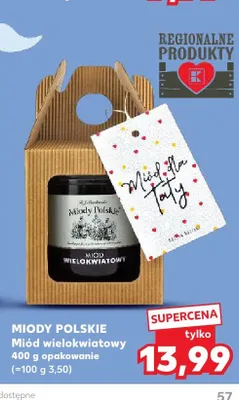 Miód wielokwiatowy Miody Polskie promocja w Kaufland
