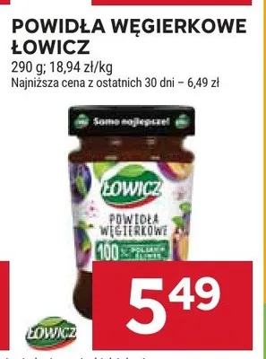 Powidła węgierkowe Łowicz promocja w Stokrotka