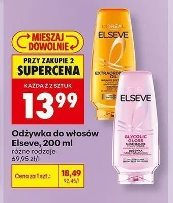 Odżywka do włosów L'Oreal Elseve Extraordinary Oil promocja w Biedronka
