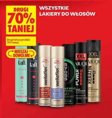 Lakier do włosów Taft Volume promocja w Biedronka