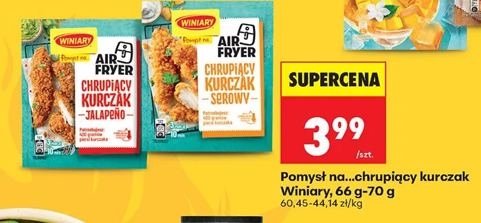 Pomysł na chrupiący kurczak jalapeño Winiary promocja w Biedronka