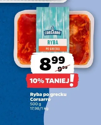 Ryba po grecku Corsarro promocja w Netto