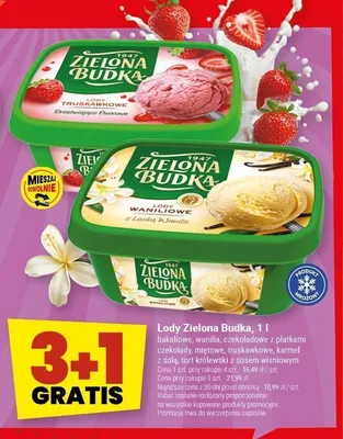 Lody karmel z solą Zielona Budka promocja w Twój Market