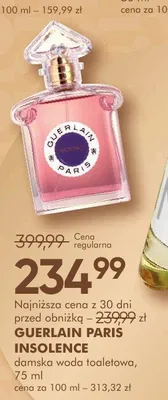 Damska woda toaletowa GUERLAIN PARIS INSOLENCE promocja w Super-Pharm
