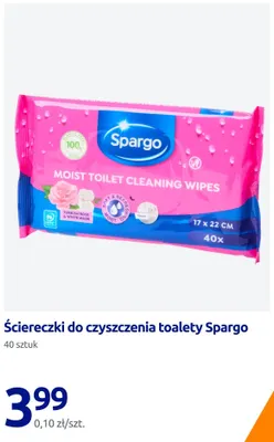 Ściereczki do czyszczenia toalety Spargo promocja w Action