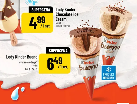 Lody Kinder Bueno promocja w POLOmarket