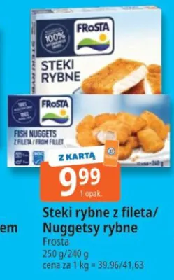 Nuggetsy rybne Frosta promocja w Leclerc