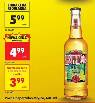 Piwo Mojito promocja w Biedronka
