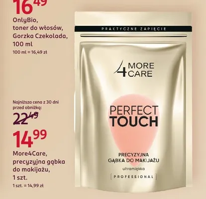 Precyzyjna gąbka do makijażu promocja w Rossmann