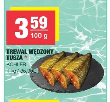 Trewal wędzony tusza Kohler promocja w SPAR