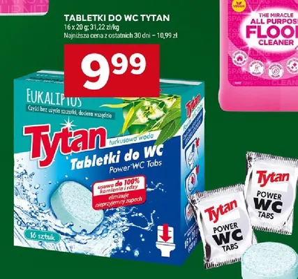 Tabletki do WC Tytan promocja w Stokrotka
