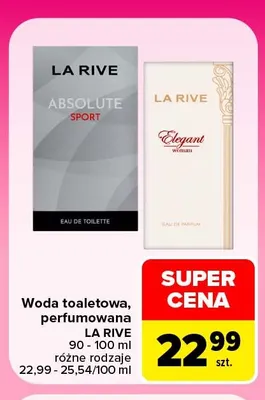 Woda toaletowa, perfumowana La Rive promocja w Carrefour Market