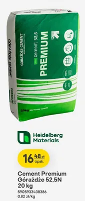 Cement Premium Górażdże 52,5N promocja w Castorama