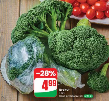 Brokuł promocja w Dino