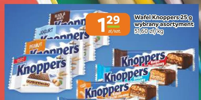 Wafel Knoppers promocja w Gama