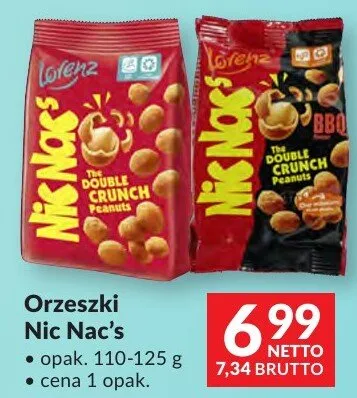 Orzeszki Nic Nac's Lorenz promocja w Makro