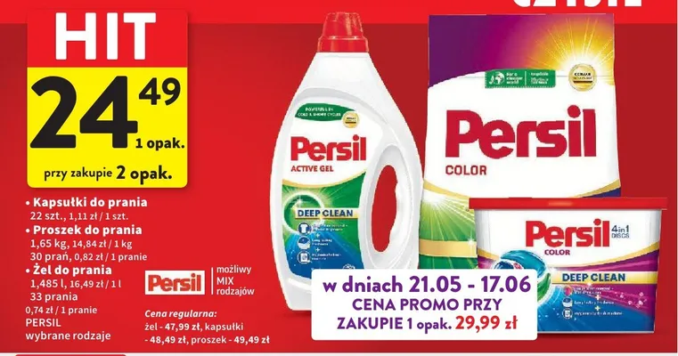 Persil promocja w Intermarche