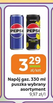 Napój gazowany Pepsi Max promocja w Społem Częstochowa
