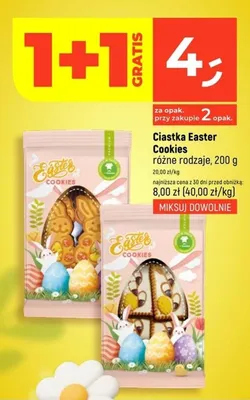 Ciastka Easter Cookies różne rodzaje promocja w Dealz