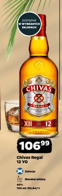 Blended Whisky Chivas Regal 12 YO promocja w Netto