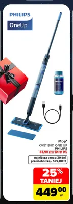 Mop XV5113/01 One Up Philips promocja w Carrefour
