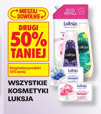 Kosmetyki Luksja promocja w Biedronka