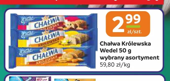 Chałwa Królewska E.Wedel promocja w Gama