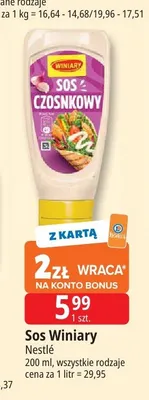 Sos Winiary promocja w Leclerc