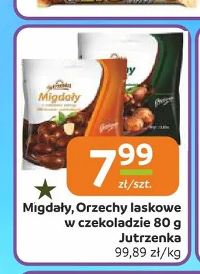 Migdały w czekoladzie Jutrzenka promocja w Społem Częstochowa
