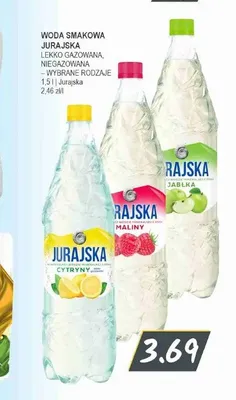 Woda smakowa Rajska malinowa promocja w Słoneczko