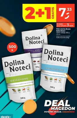 Karma dla psa różne rodzaje promocja w Dealz