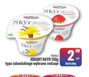 Jogurt Skyr typu islandzkiego Piątnica promocja w Tomi Markt