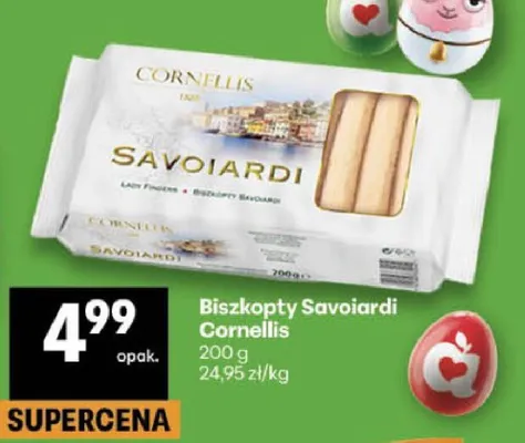 Biszkopty Savoiardi promocja w Delikatesy Centrum